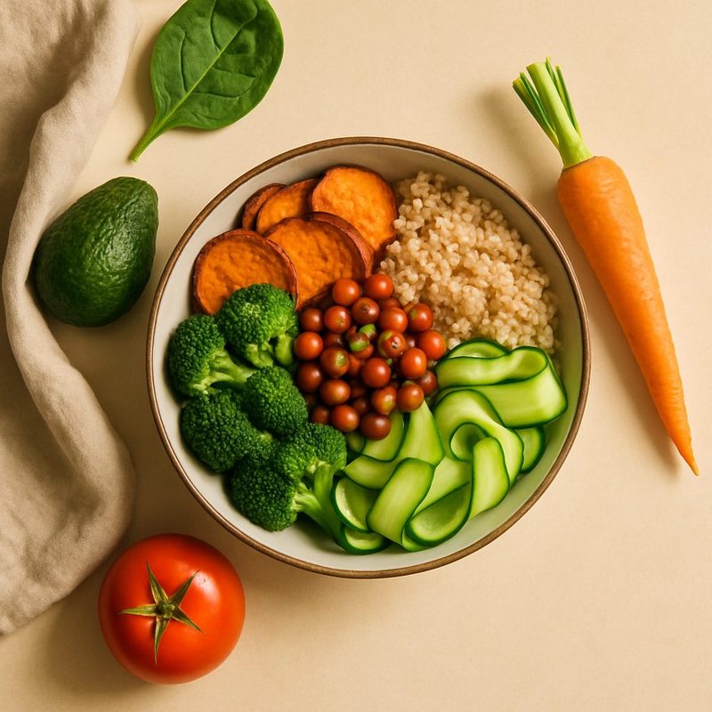 Plato de comida balanceada, pilar de nutrición